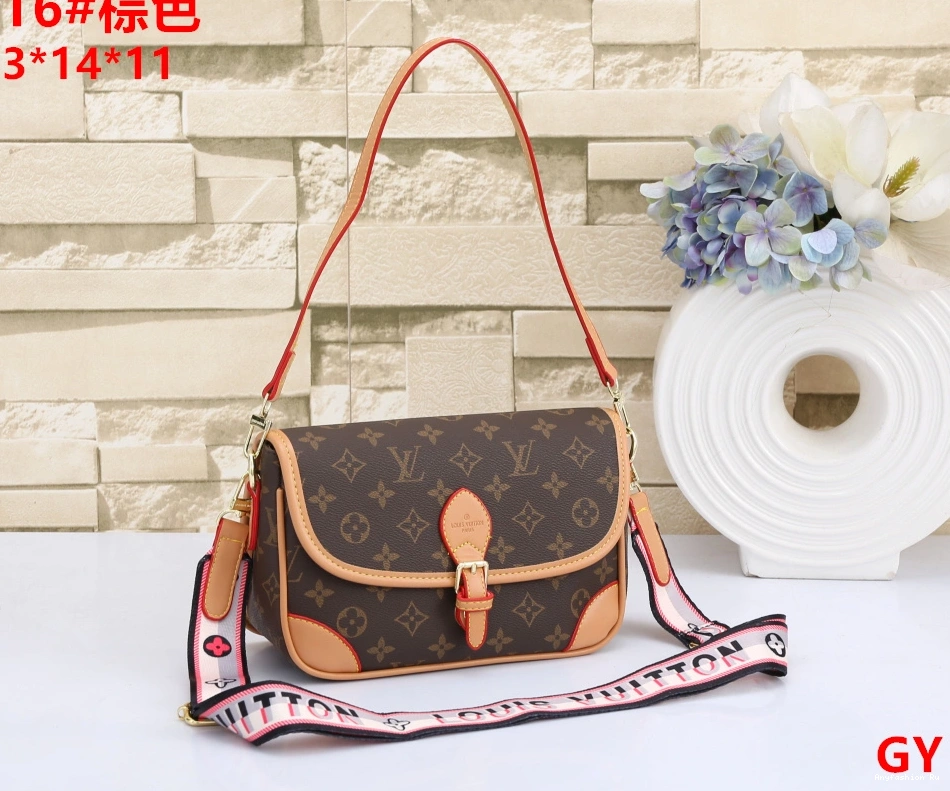 For Bags Vuitton Louis 6941 Bright Women Messenger 1017